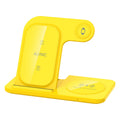 100W 3 in 1 Night Light Wireless Charger Stand For iPhone 17 16 15 14 13 12 Apple Watch Airpods Foldable Fast Charging Station