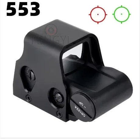 Holographic Collimator 558 Red Dot Sight G43/G33/G45 3X 5X Magnifier Airsoft Hunting Gear w/ 20mm Rail Mounts & QD Lever